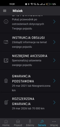 Ford EDGE cena 119900 przebieg: 211000, rok produkcji 2019 z Częstochowa małe 172